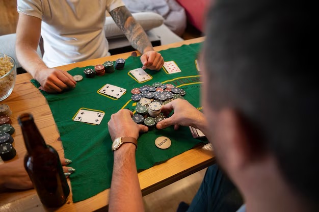 Meja live-dealer blackjack di studio multi-kamera hmslot